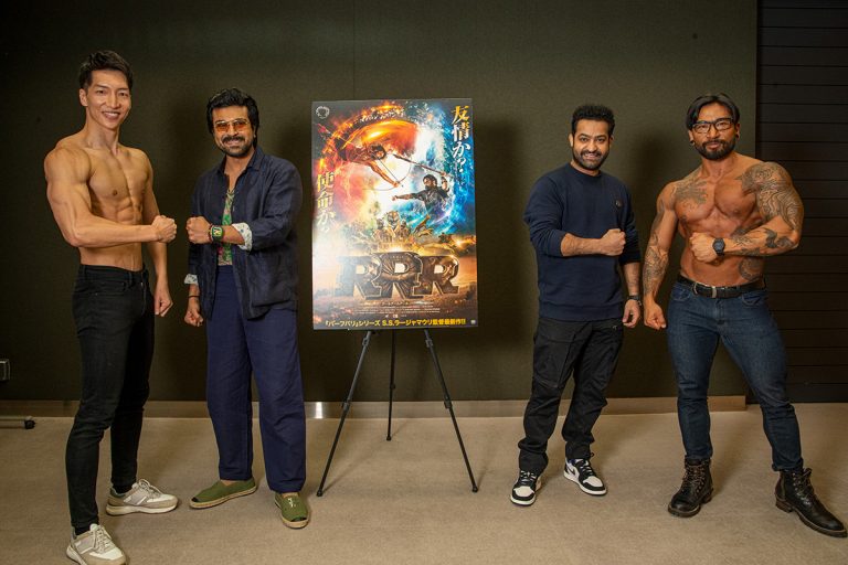 インド映画RRR　マッチョ　インタビュー