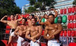 中野盆踊り　マッチョ