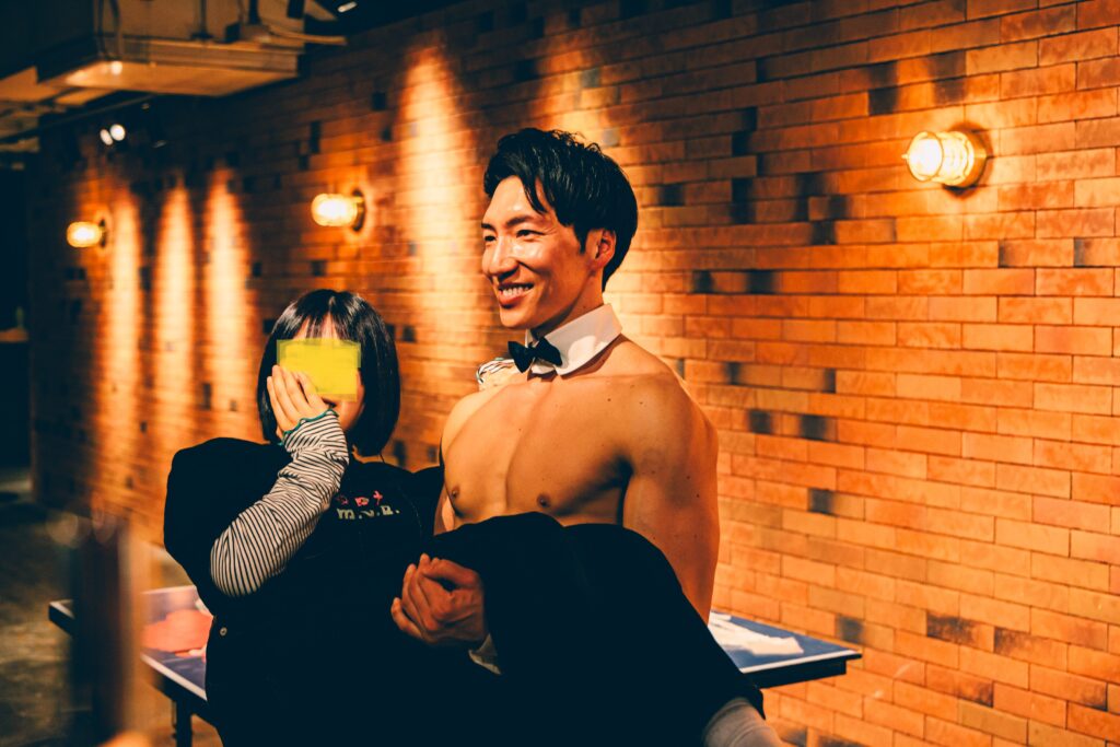 マッスルカフェのお姫様抱っこグリーティング