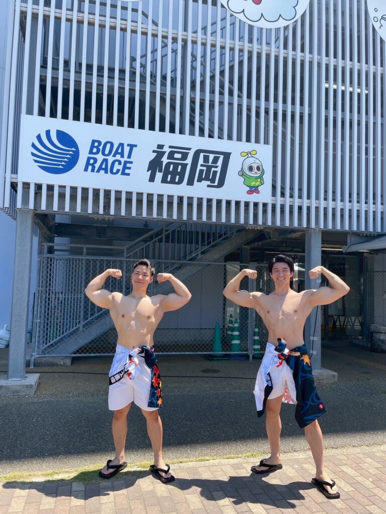 ボートレース福岡　マッチョかき氷
