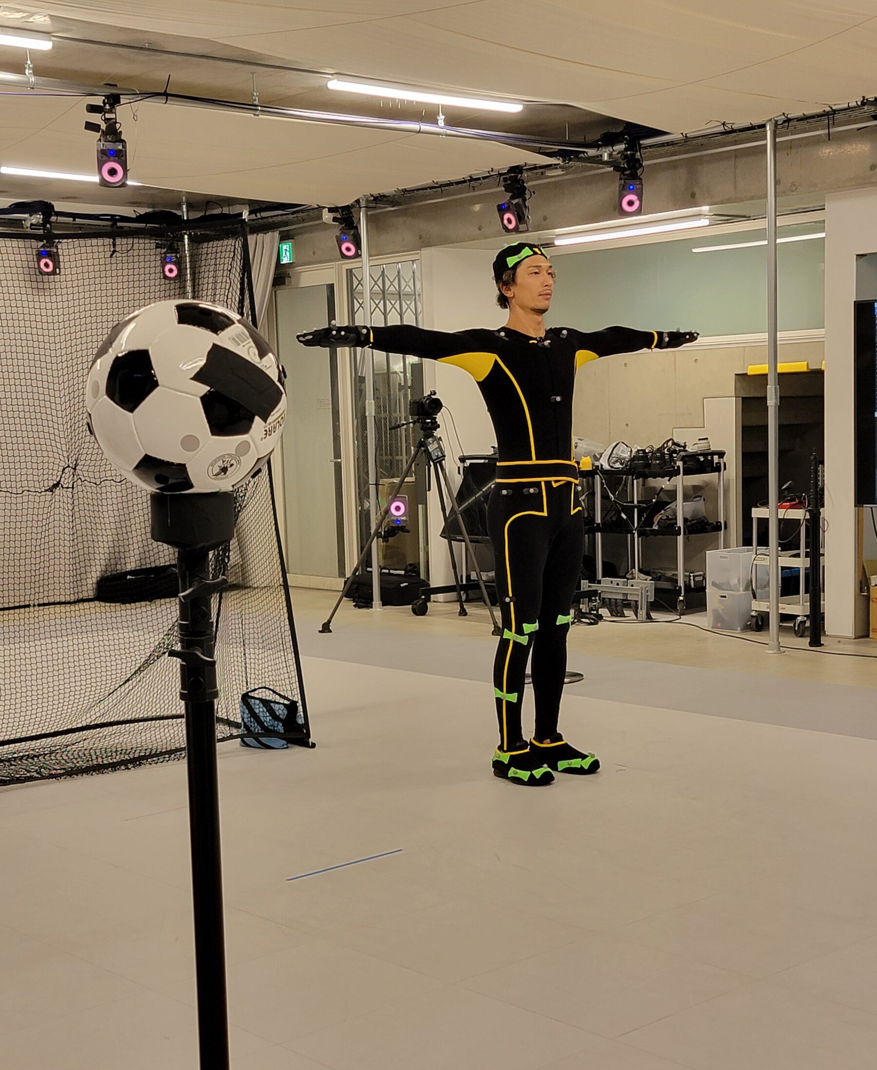 3Dモーションキャプチャ　モデル派遣