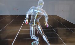 3Dモーションキャプチャ モデル サッカー