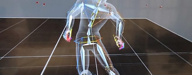 3Dモーションキャプチャ モデル サッカー