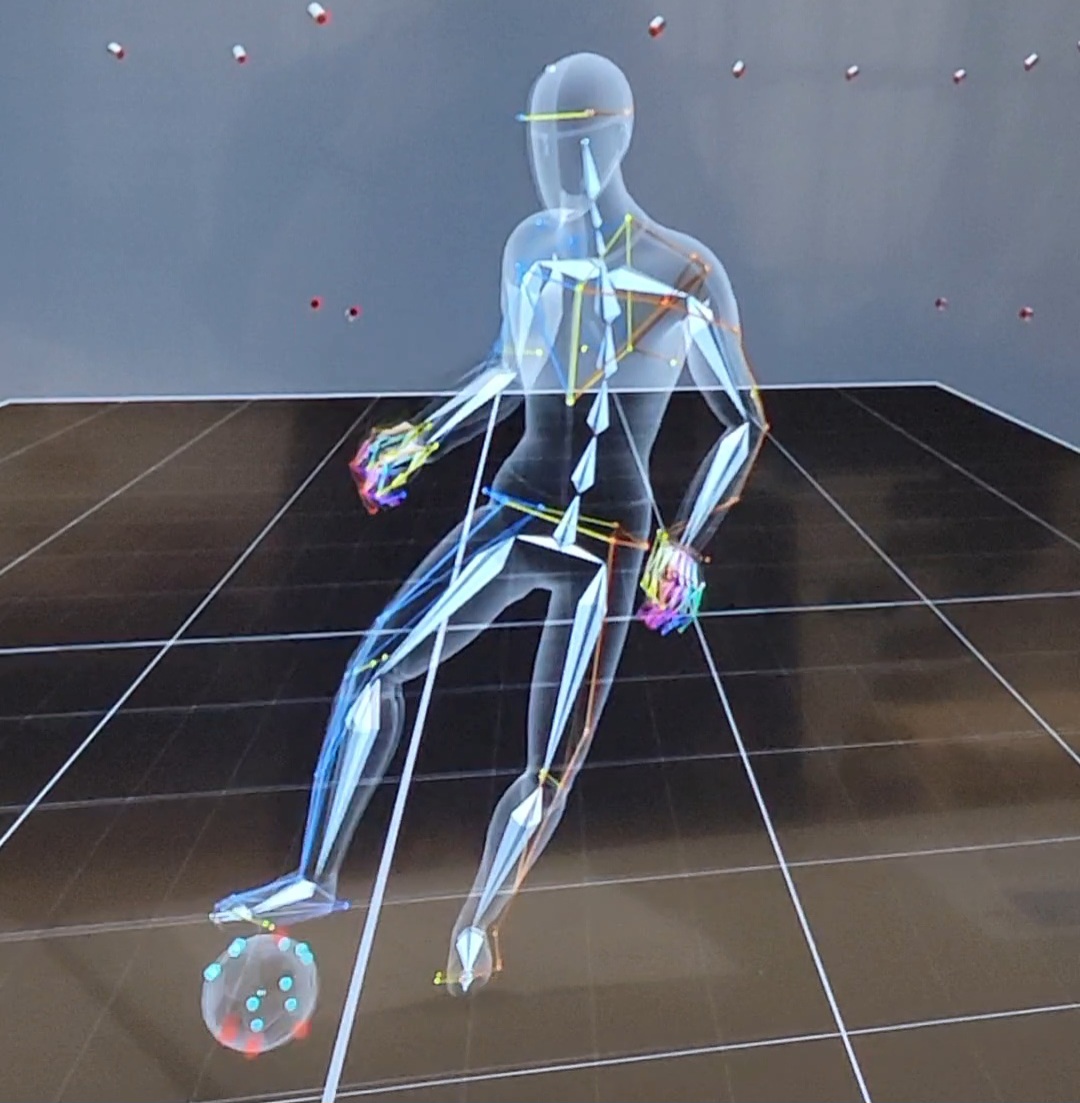 3Dモーションキャプチャ　モデル派遣