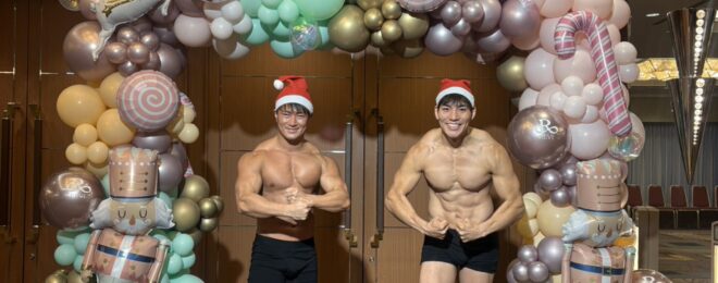 化粧品メーカー　マッチョ