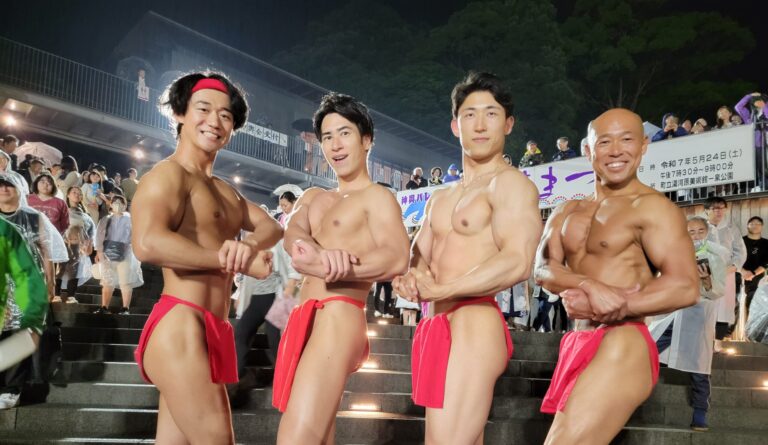 湯かけまつり　マッチョ