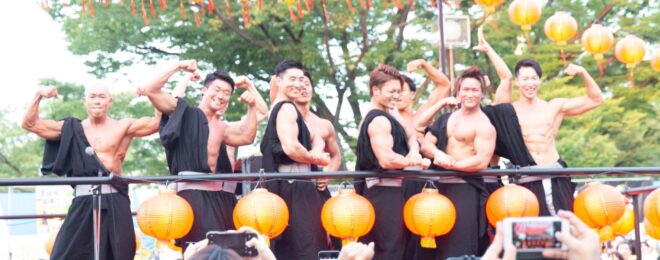 盆踊り マッチョ