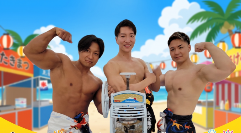 夜市イベント　マッチョ