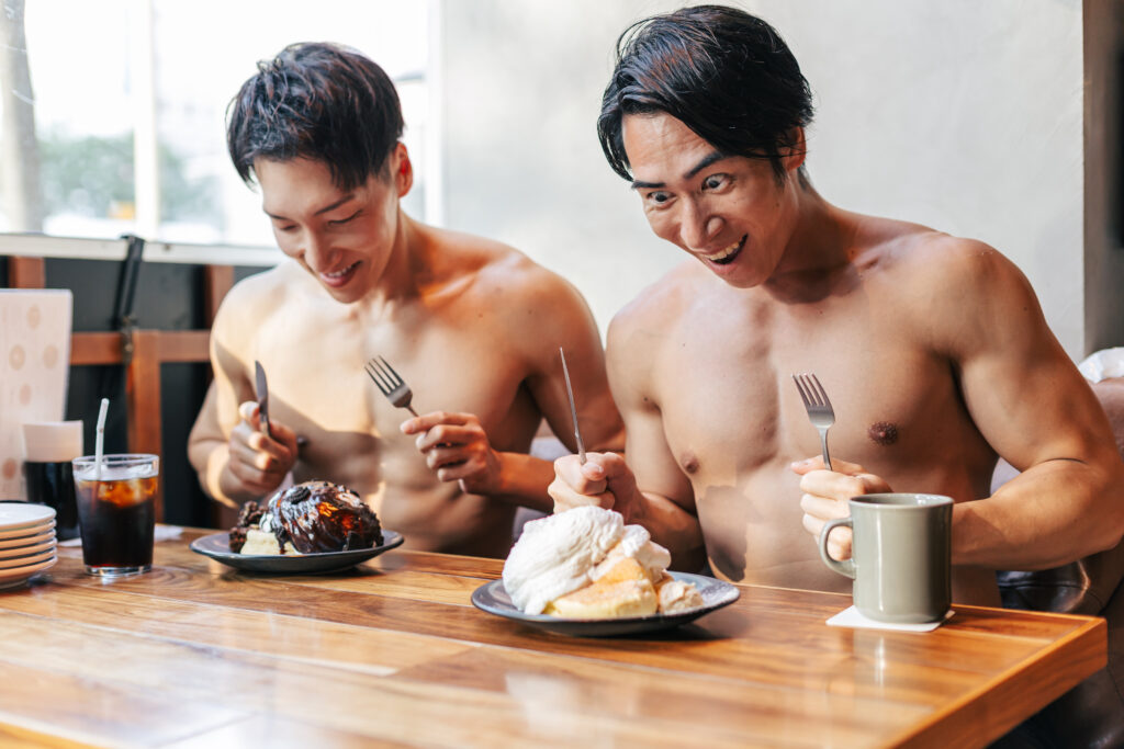 ダイエットは明日からのマッチョフリー素材
