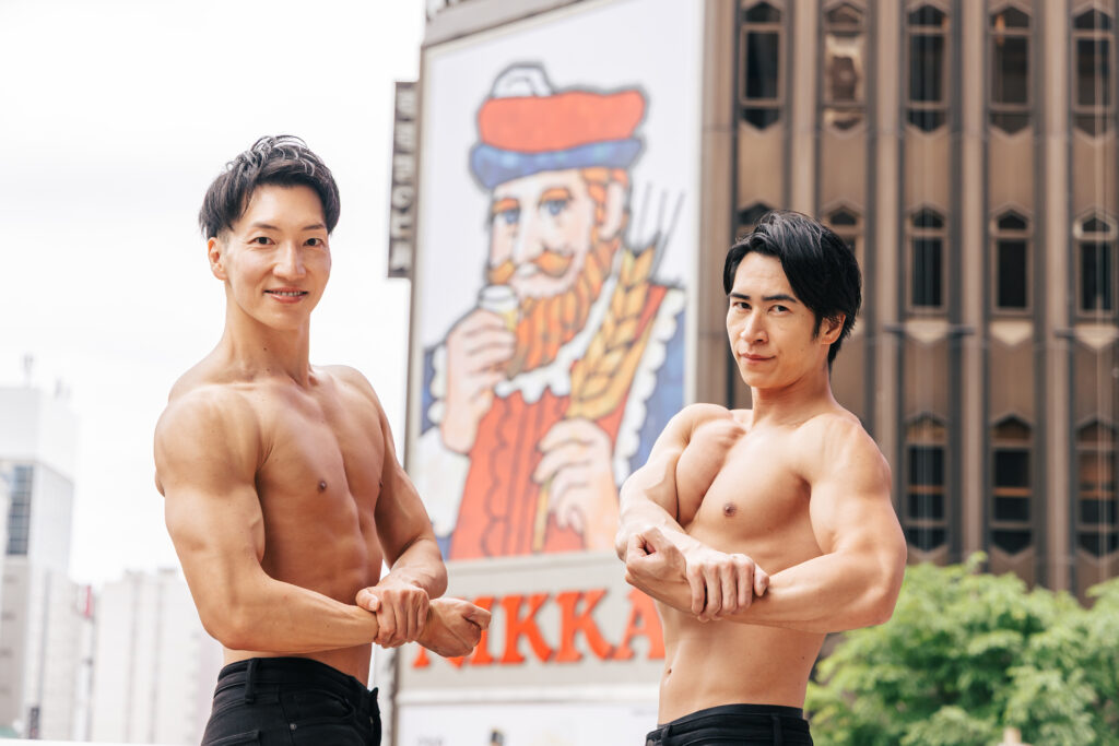 すすきのNIKKAとマッチョフリー素材